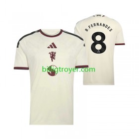 Billige Fotballdrakter Manchester United Bruno Fernandes 8 Tredjedraktsett 2026/27 Kortermet